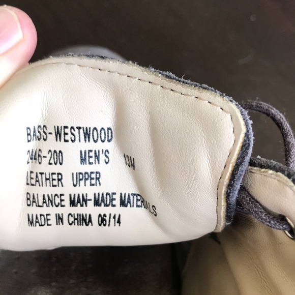 GH BASS SUEDE LEATHER DERBY SHOES WITH SUPER SOLES - Picture 8 of 10